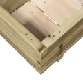 Jardinière 90x40x26,5 cm bois de pin imprégné