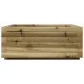 Jardinière 60x60x26,5 cm bois de pin imprégné