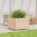 Jardinière 70x70x49,5 cm bois de pin massif