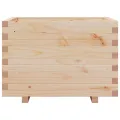 Jardinière 70x70x49,5 cm bois de pin massif