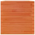 Jardinière cire marron 70x70x68,5 cm bois de pin massif