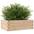 Jardinière 70x40x23 cm bois de pin massif