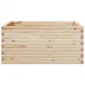 Jardinière 100x100x46 cm bois de pin massif