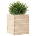 Jardinière 60x60x68,5 cm bois de pin massif