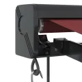 Auvent rétractable automatique bordeaux 400x300 cm