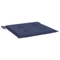 Coussins de palette lot de 4 bleu marine 40x40x3cm tissu oxford