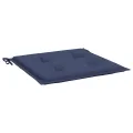 Coussins de palette lot de 4 bleu marine 50x50x3cm tissu oxford