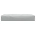 Coussin de palette gris clair mélangé 60x60x10 cm tissu