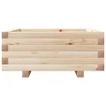 Jardinière 60x60x26,5 cm bois de pin massif