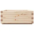 Jardinière 60x60x26,5 cm bois de pin massif
