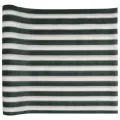 Filet brise-vue vert et blanc 2x25 m PEHD 75 g/m²
