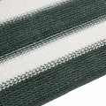 Filet brise-vue vert et blanc 2x25 m PEHD 75 g/m²