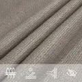 Voile d'ombrage 160 g/m² rectangulaire gris clair 2,5x3 m PEHD