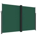 Auvent latéral rétractable vert foncé 220x1000 cm