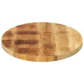 Dessus de table 120x50x2,5 cm ovale bois massif de manguier