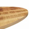 Dessus de table 120x50x2,5 cm ovale bois massif de manguier