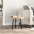 Dessus de table rond Ø50x4 cm bois massif d'acacia
