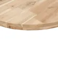 Dessus de table rond Ø50x4 cm bois massif d'acacia