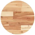 Dessus de table rond Ø40x2 cm bois massif d'acacia