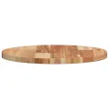 Dessus de table rond Ø40x2 cm bois massif d'acacia