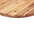 Dessus de table rond Ø40x2 cm bois massif d'acacia