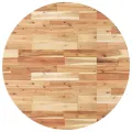 Dessus de table rond Ø90x4 cm bois massif d'acacia