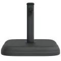 Base de parasol pour mâts Ø32/35/38 mm 11 kg carré