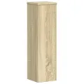 Supports pour plantes 2 pcs chêne sonoma bois d'ingénierie