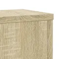 Supports pour plantes 2 pcs chêne sonoma bois d'ingénierie