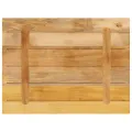 Dessus de table rectangulaire bois massif de manguier brut