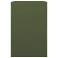 Portant de bois de chauffage vert 60x40x60 cm acier