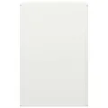 Portant de bois de chauffage blanc 60x40x60 cm acier