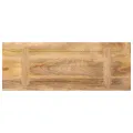 Dessus de table 70x40x3,8 cm rectangulaire bois massif manguier
