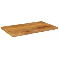 Dessus de table 60x20x2,5 cm rectangulaire bois massif manguier