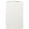 Jardinières 2 pcs blanc triangulaire 50x43x75 cm acier
