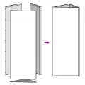 Jardinières 2 pcs blanc triangulaire 50x43x75 cm acier