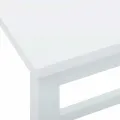 VidaXL Chaises de bar 2 pcs blanc bois massif d'hévéa