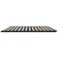 Panneaux muraux acoustiques 2pcs lattes 60,5x60cm placage chêne