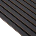 Panneaux muraux acoustiques 8pcs lattes 60,5x60cm placage chêne