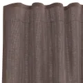 Rideaux en voile avec passants 2 pcs marron