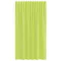 Rideaux en voile avec passants 2 pcs vert pomme