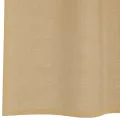 Rideaux en voile avec passe-tringles 2 pcs sable