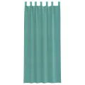 Rideaux en voile avec passe-tringles 2 pcs turquoise