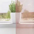 Rideaux en voile avec œillets 2 pcs rose 140 x 300 cm