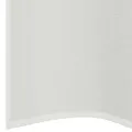Rideaux en voile avec œillets 2 pcs blanc