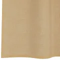 Rideaux en voile avec œillets 2 pcs sable