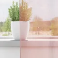 Rideaux en voile avec œillets 2 pcs rose clair 140x260 cm