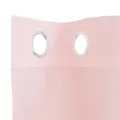 Rideaux en voile avec œillets 2 pcs rose clair 140x260 cm