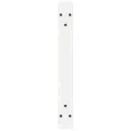 Pieds de table basse 2 pcs blanc 60x(30-31,3) cm acier