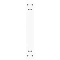Pieds de table à manger forme de V 3 pcs blanc 70x(72-73,3) cm